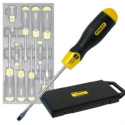 Stanley Cushion Grip 10 Piece Screwdriver Set