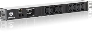 E3Meter Basic PDU 1x16A 12xC13 1U 19" RN1102 with power meter display